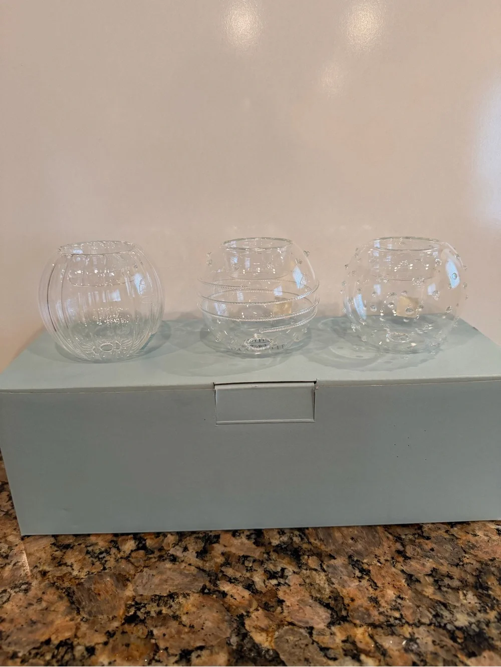 Decorative tea light candle holders